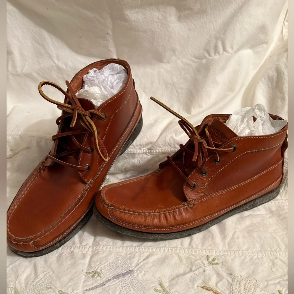 Sperry x J.Crew Top-Siders Leather Chukka Boots - Picture 8 of 16